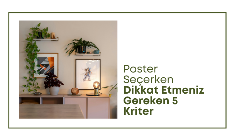 Poster Seçerken Dikkat Etmeniz Gereken 5 Kriter